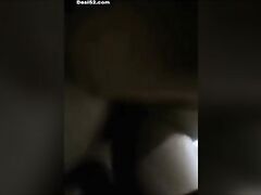 Real Teen Indian Slut with Stretch Marks & Dark Brown Nipples Riding her BF