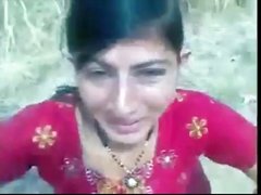 Indian porn sites presents Punjabi village girl outdoor sex with lover